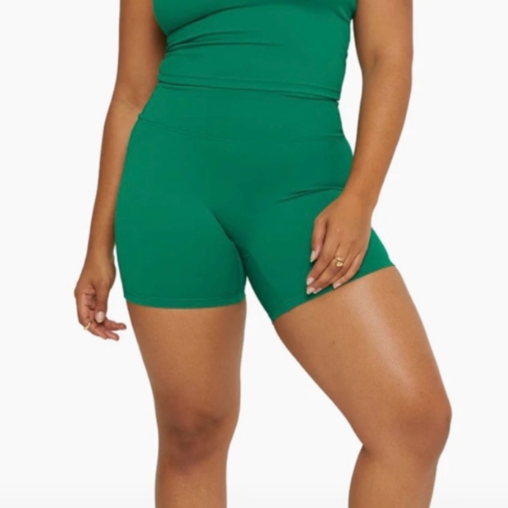 Set active biker shorts palm